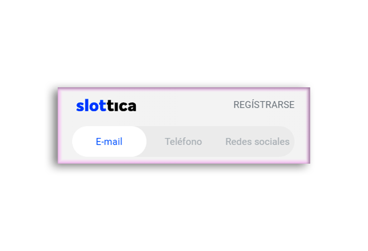 Métodos de registro