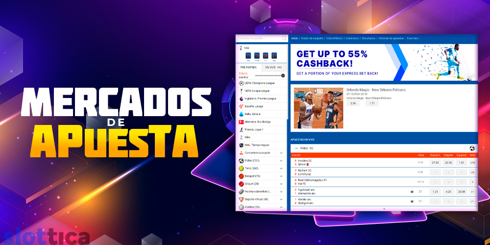 Mercados de apuestas deportivas