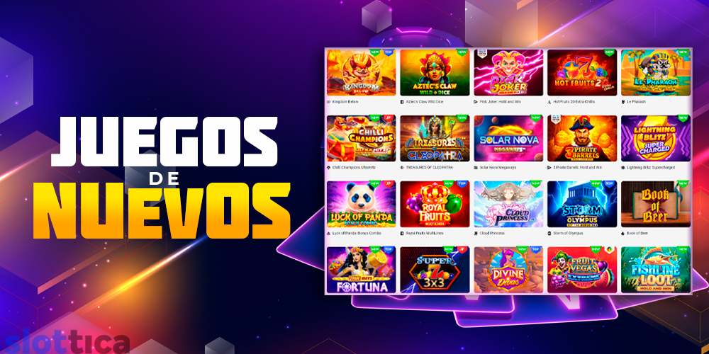 Nuevos juegos de Slottica