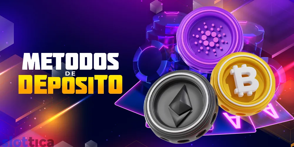 Métodos para realizar un depósito en el sitio web de Slottica