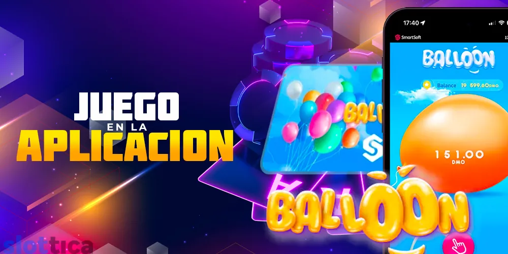 Juega en la aplicación